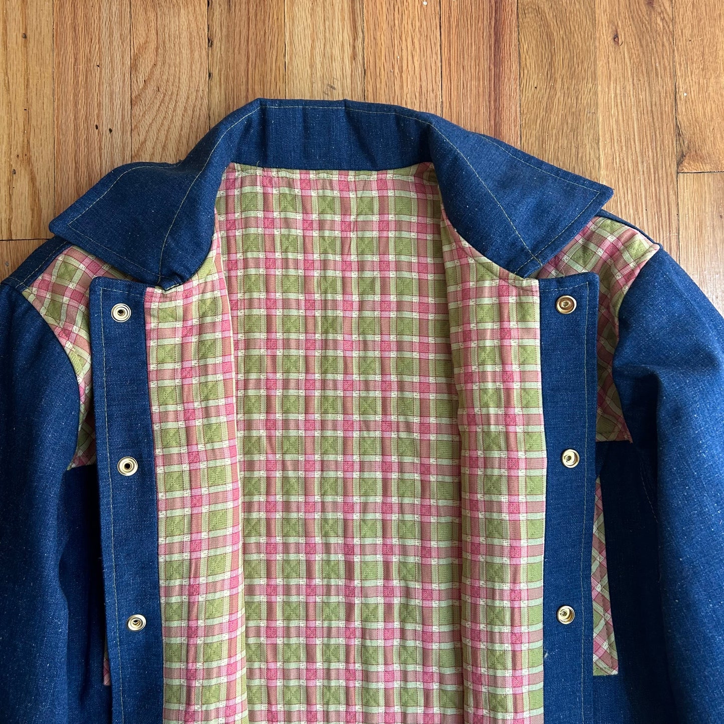 Jacket Denim Mangas Globo
